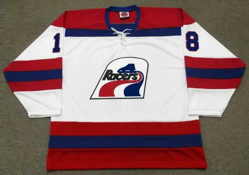 MARK MESSIER Indianapolis Racers K1 1978 WHA Throwback Hockey Jersey