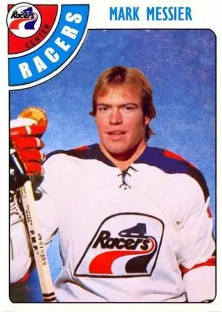 MARK MESSIER Indianapolis Racers K1 1978 WHA Throwback Hockey Jersey 