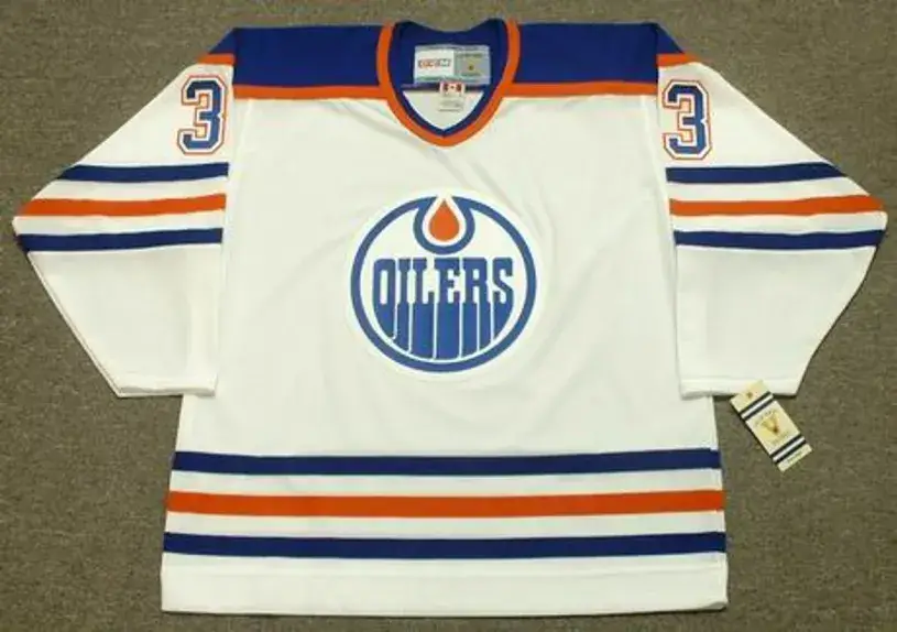 MARTY McSORLEY Edmonton Oilers 1987 CCM Vintage Throwback Home NHL Jersey