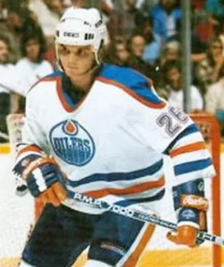 MIKE KRUSHELNYSKI Edmonton Oilers 1987 CCM Vintage Throwback Home NHL Jersey 