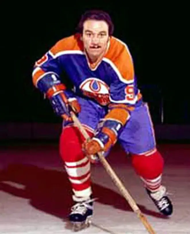 NORM ULLMAN Edmonton Oilers 1975 WHA Throwback Hockey Jersey 