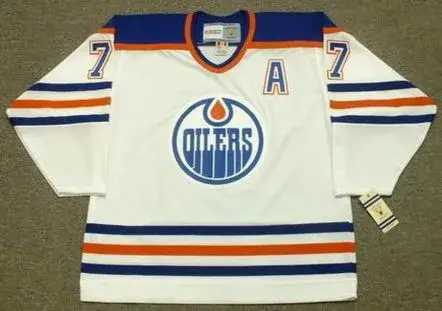 PAUL COFFEY Edmonton Oilers 1987 CCM Vintage Throwback Home NHL Jersey
