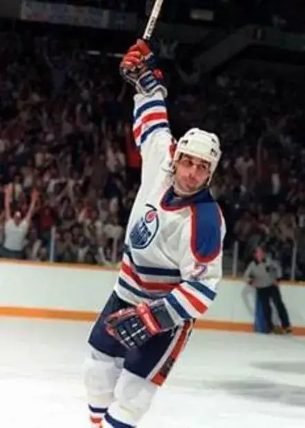 PAUL COFFEY Edmonton Oilers 1987 CCM Vintage Throwback Home NHL Jersey 