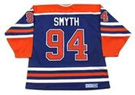 RYAN SMYTH Edmonton Oilers 2006 CCM NHL Vintage Throwback Jersey 