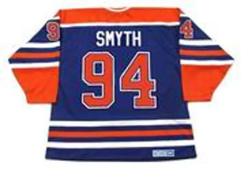 RYAN SMYTH Edmonton Oilers 2006 CCM NHL Vintage Throwback Jersey 