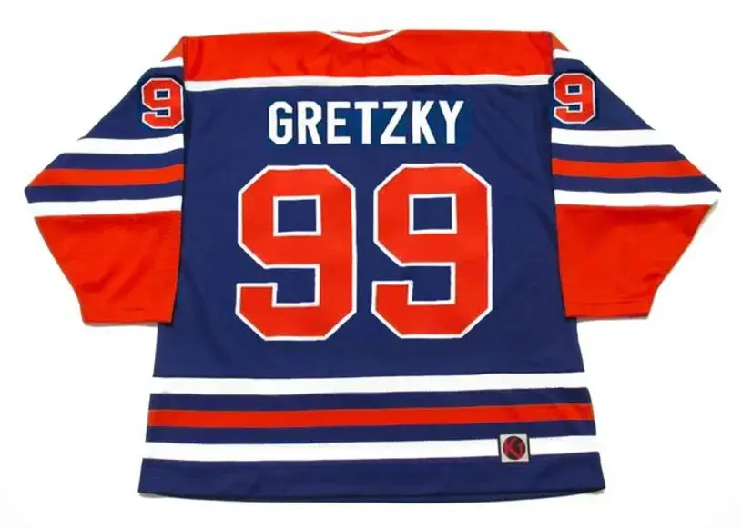 WAYNE GRETZKY Edmonton Oilers 1978 WHA Throwback Hockey Jersey