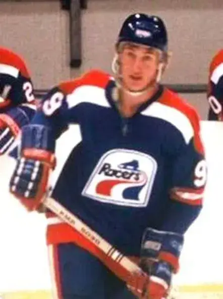 WAYNE GRETZKY Indianapolis Racers K1 1978 WHA Hockey Throwback Jersey 