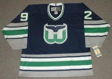 JEFF O’NEILL Hartford Whalers 1995 CCM Vintage Throwback NHL Jersey