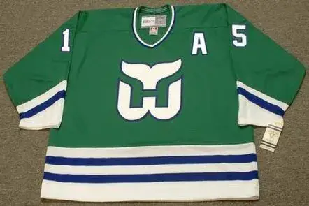 JOHN CULLEN Hartford Whalers 1991 Away CCM Throwback NHL Hockey Jersey