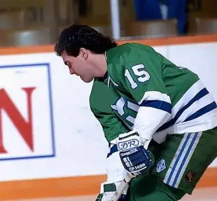 JOHN CULLEN Hartford Whalers 1991 Away CCM Throwback NHL Hockey Jersey 