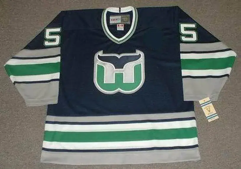 KEITH PRIMEAU Hartford Whalers 1996 Away CCM Vintage Throwback NHL Jersey