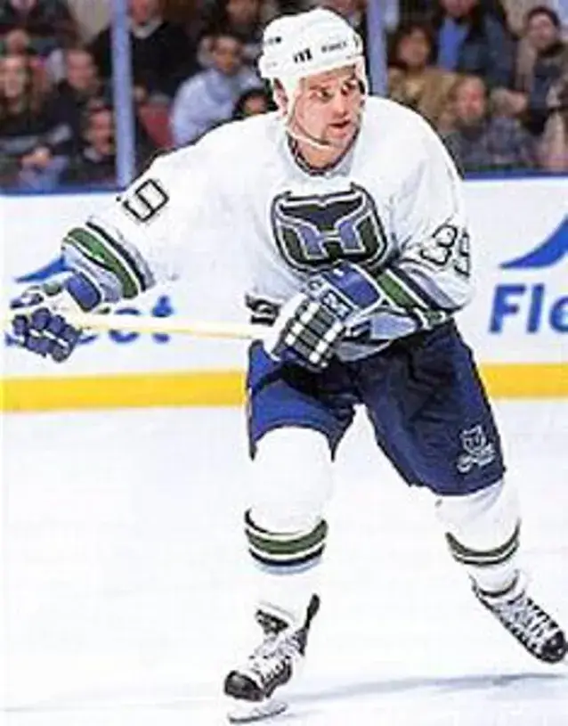 KELLY CHASE Hartford Whalers 1995 CCM Vintage Throwback NHL Jersey 