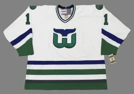 KEVIN DINEEN Hartford Whalers 1984 Home CCM NHL Vintage Throwback Jersey