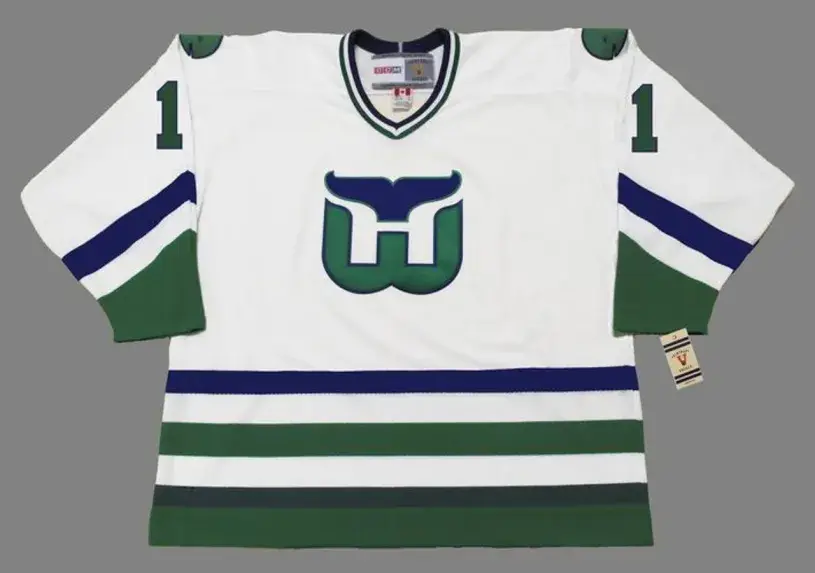 KEVIN DINEEN Hartford Whalers 1984 Home CCM NHL Vintage Throwback Jersey