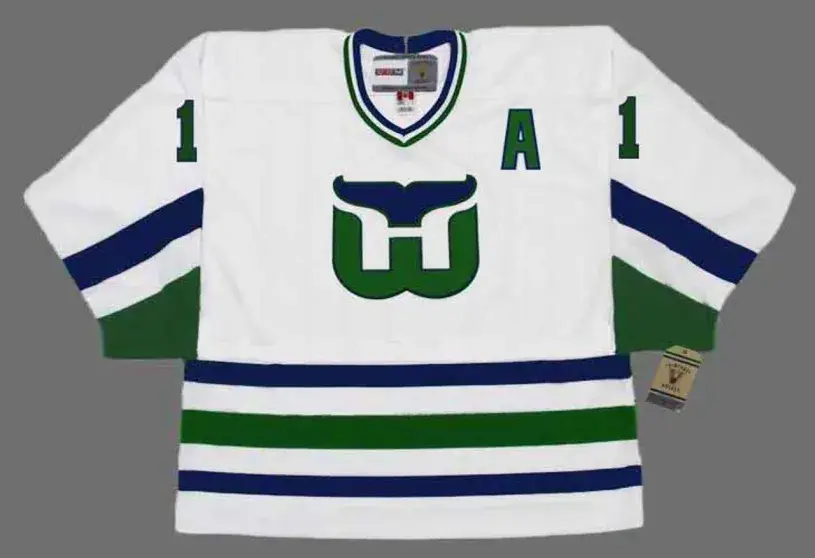 KEVIN DINEEN Hartford Whalers 1986 Home CCM NHL Vintage Throwback Jersey