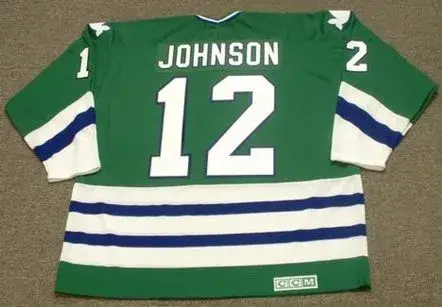 MARK JOHNSON Hartford Whalers 1983 CCM Vintage Throwback NHL Hockey Jersey 