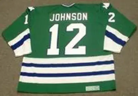 MARK JOHNSON Hartford Whalers 1983 CCM Vintage Throwback NHL Hockey Jersey 