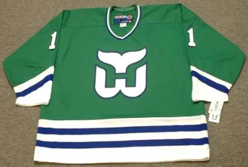 MIKE LIUT Hartford Whalers 1988 CCM Throwback Away NHL Hockey Jersey