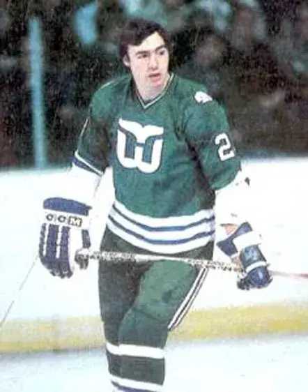 NICK FOTIU Hartford Whalers 1979 CCM Vintage Throwback NHL Jersey 