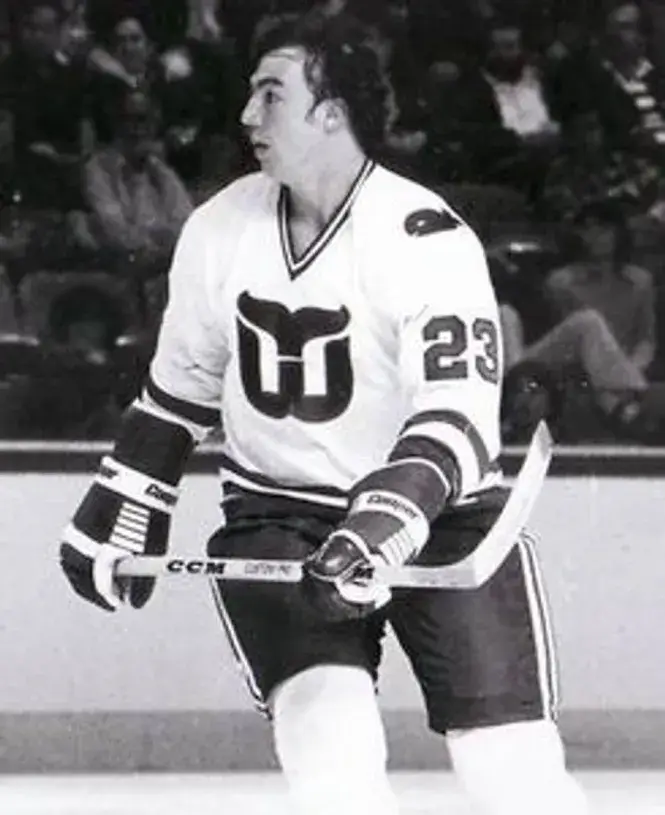 NICK FOTIU Hartford Whalers 1979 CCM Vintage Throwback NHL Jersey 
