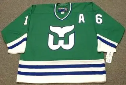 PAT VERBEEK Hartford Whalers 1989 CCM Throwback Away NHL Hockey Jersey