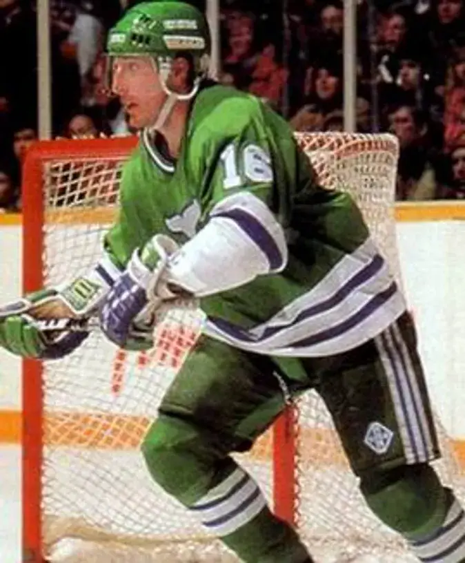 PAT VERBEEK Hartford Whalers 1989 CCM Throwback Away NHL Hockey Jersey 