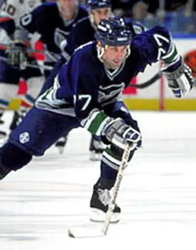 PAUL COFFEY Hartford Whalers 1996 Away CCM Vintage Throwback NHL Jersey 
