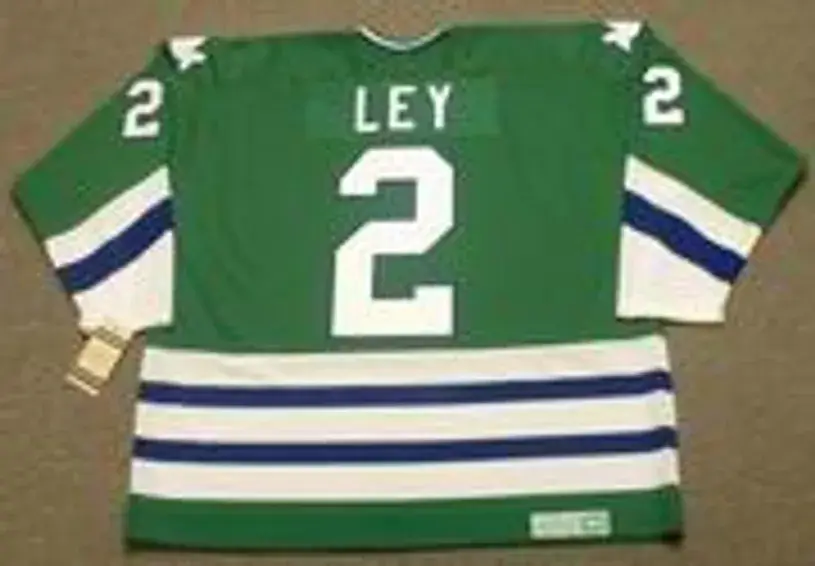 RICK LEY Hartford Whalers 1979 CCM Vintage Throwback NHL Jersey 