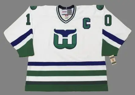 RON FRANCIS Hartford Whalers 1984 Home CCM NHL Vintage Throwback Jersey