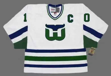 RON FRANCIS Hartford Whalers 1986 Home CCM NHL Vintage Throwback Jersey