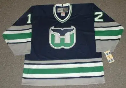 TIM KERR Hartford Whalers 1992 CCM Vintage Throwback NHL Jersey