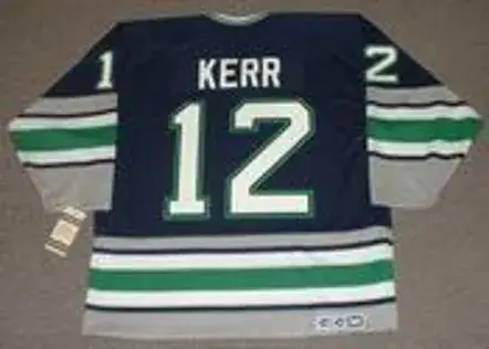 TIM KERR Hartford Whalers 1992 CCM Vintage Throwback NHL Jersey 