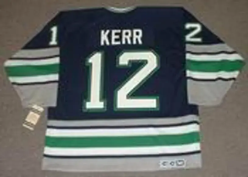 TIM KERR Hartford Whalers 1992 CCM Vintage Throwback NHL Jersey 