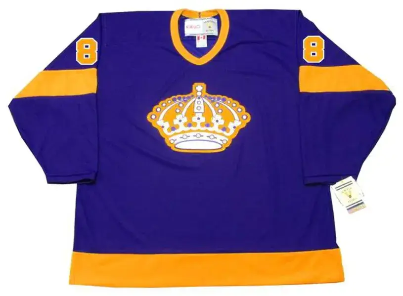 DREW DOUGHTY Los Angeles Kings 1970’s CCM Vintage Throwback NHL Hockey Jersey