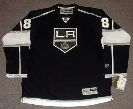 DREW DOUGHTY Los Angeles Kings 2014 REEBOK Throwback NHL Hockey Jersey