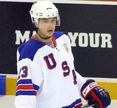 DUSTIN BROWN 2014 USA Nike Olympic Throwback Hockey Jersey 