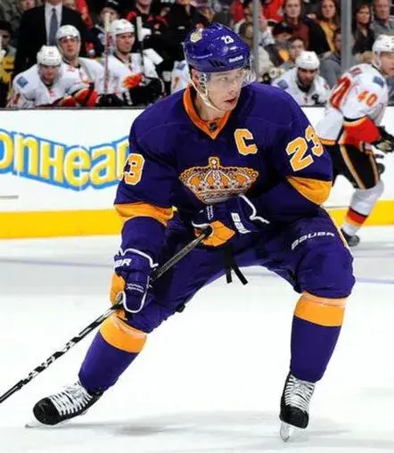 DUSTIN BROWN Los Angeles Kings 1970’s CCM Vintage Throwback NHL Hockey Jersey 