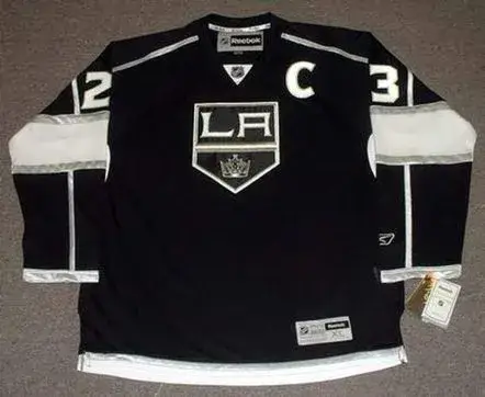 DUSTIN BROWN Los Angeles Kings 2014 REEBOK Throwback NHL Hockey Jersey
