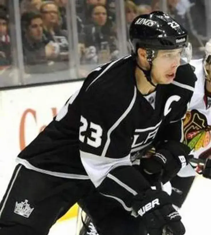 DUSTIN BROWN Los Angeles Kings 2014 REEBOK Throwback NHL Hockey Jersey 