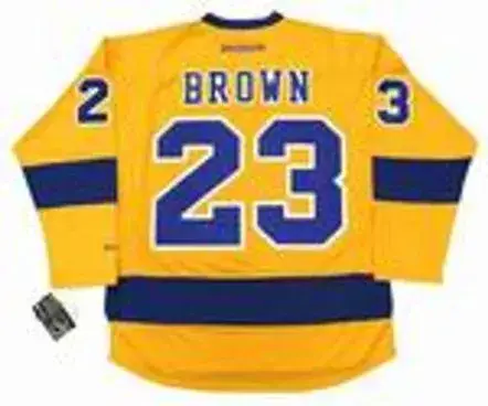 DUSTIN BROWN Los Angeles Kings 2015 REEBOK Throwback NHL Hockey Jersey 
