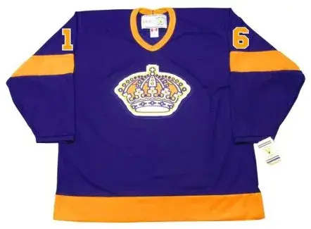 EDDIE JOYAL Los Angeles Kings 1971 CCM Vintage Away NHL Hockey Jersey