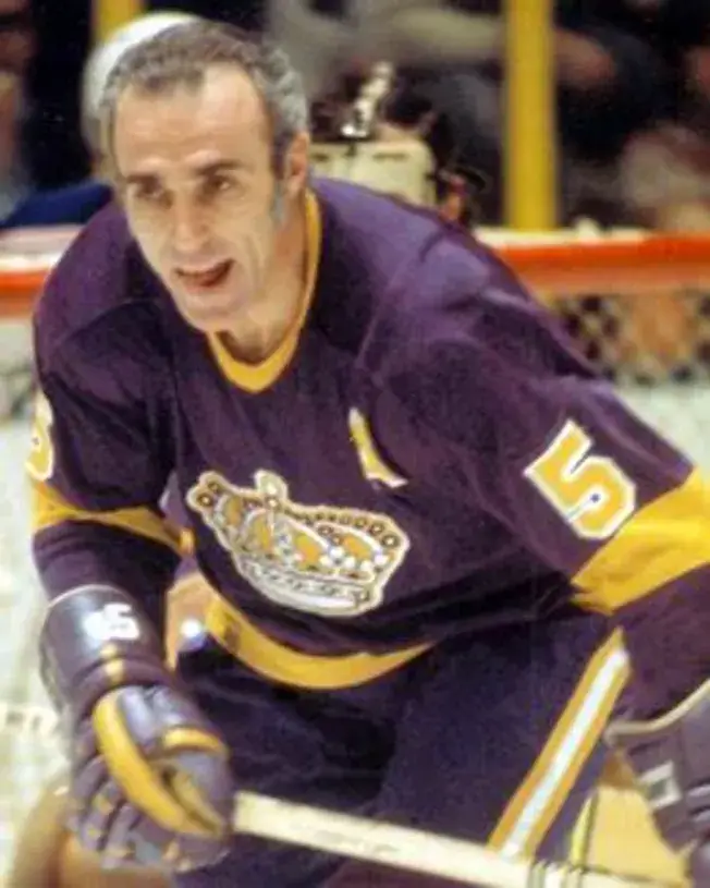 HARRY HOWELL Los Angeles Kings 1971 CCM Vintage Throwback Home NHL Jersey 