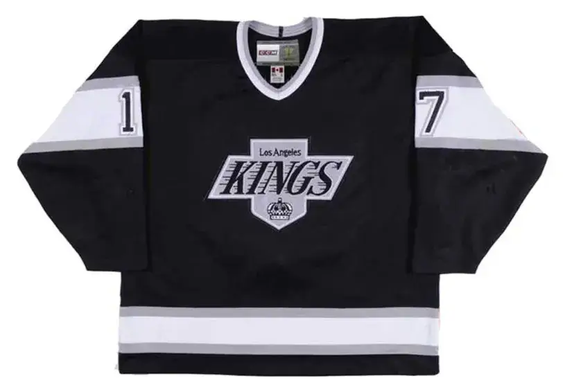 JARI KURRI Los Angeles Kings 1993 Away CCM Throwback NHL Hockey Jersey
