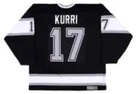 JARI KURRI Los Angeles Kings 1993 Away CCM Throwback NHL Hockey Jersey 