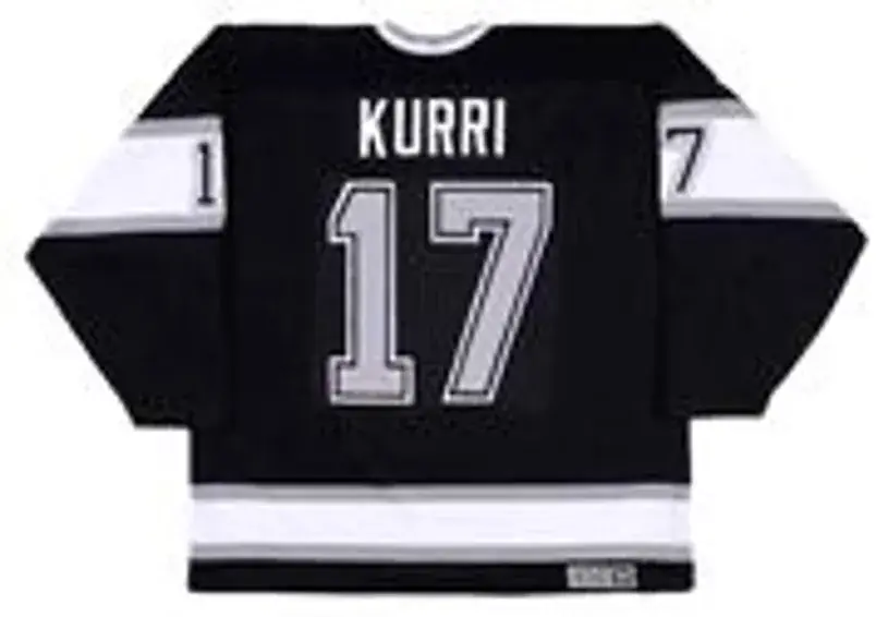 JARI KURRI Los Angeles Kings 1993 Away CCM Throwback NHL Hockey Jersey 