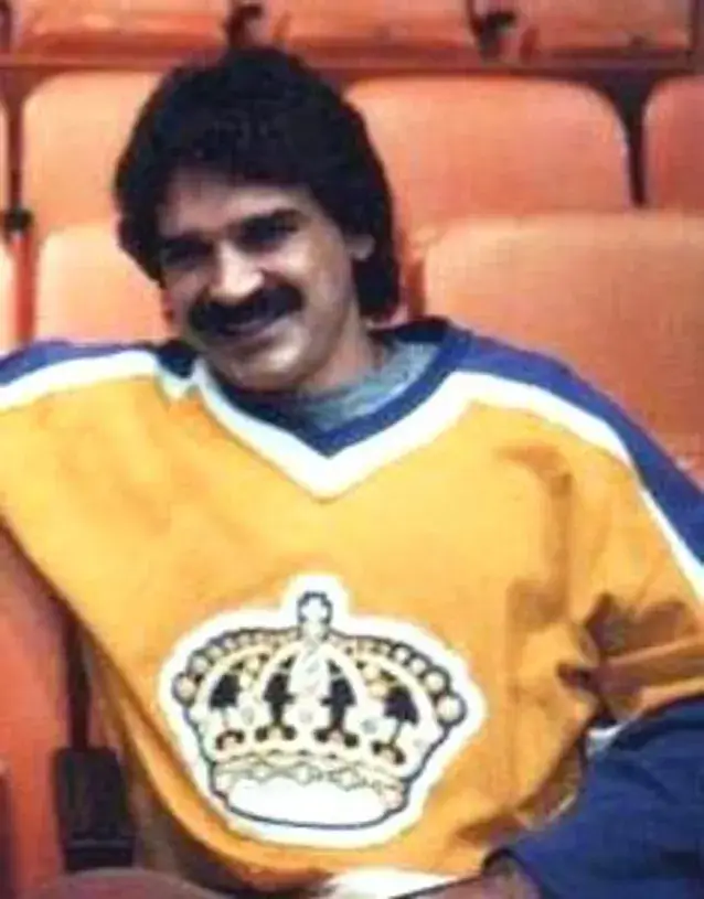 JERRY KORAB Los Angeles Kings 1982 CCM Vintage Throwback NHL Hockey Jersey 