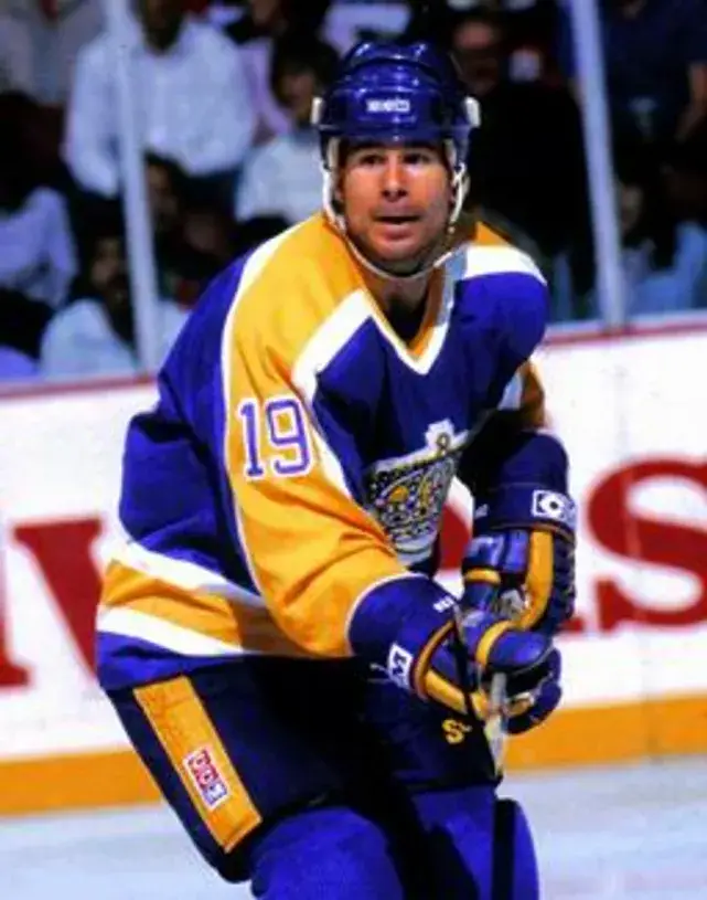 JIM FOX Los Angeles Kings 1984 CCM Vintage Away NHL Hockey Jersey 