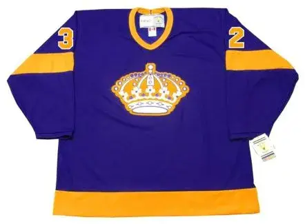 JONATHAN QUICK Los Angeles Kings 1970’s CCM Vintage Throwback NHL Hockey Jersey