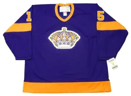 JUHA WIDING Los Angeles Kings 1974 CCM Vintage Away NHL Hockey Jersey