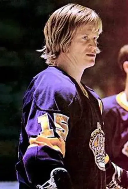 JUHA WIDING Los Angeles Kings 1974 CCM Vintage Away NHL Hockey Jersey 
